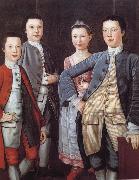 John Durand The Rapalje Children oil painting